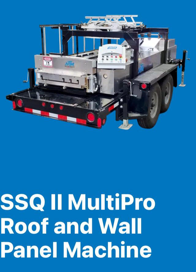 Roof & Wall Panels on Job Site